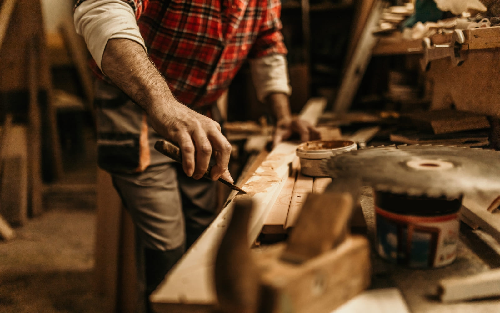 Illustration - Site web pour menuisier